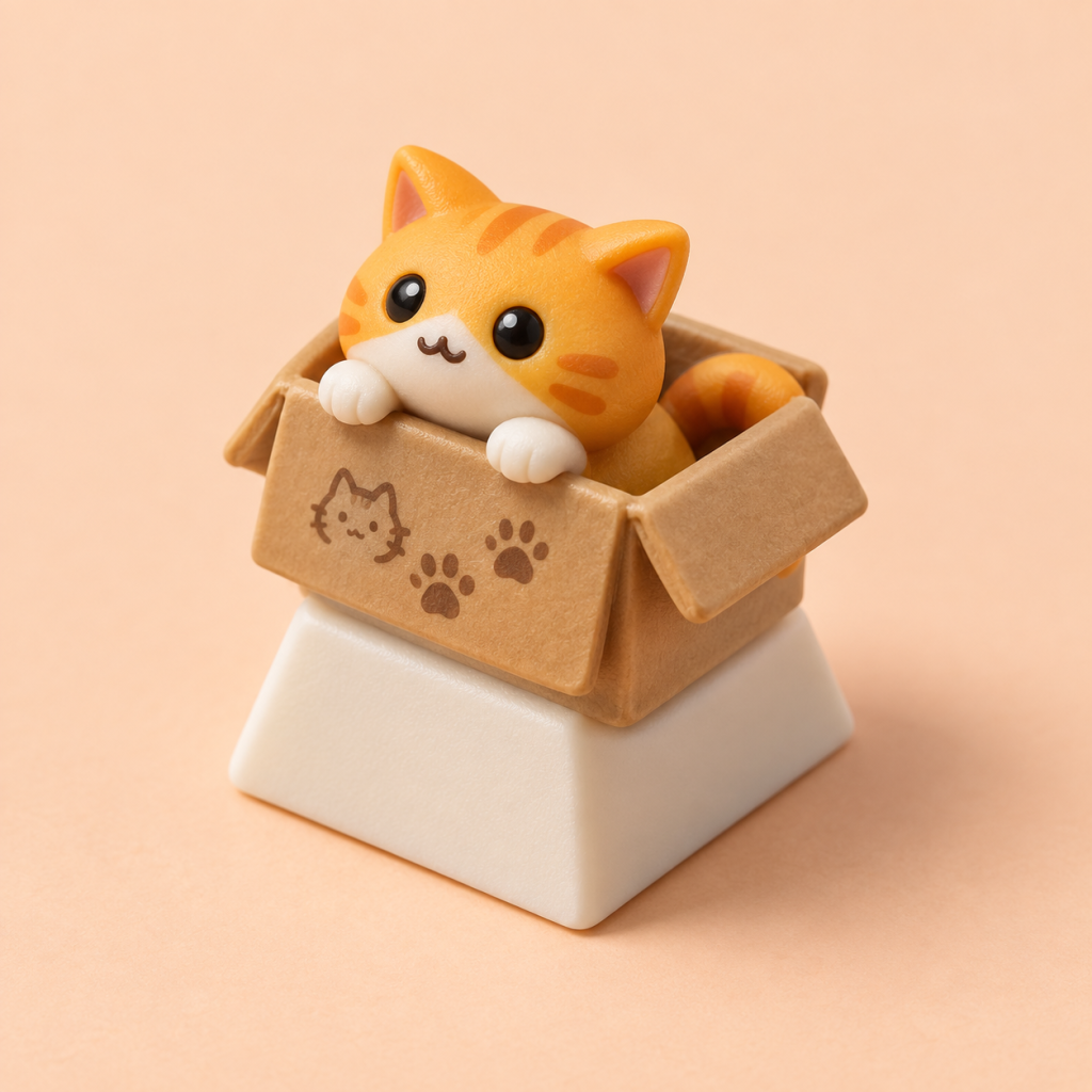 Cat in a Box, Ginger (illustrative starter image)